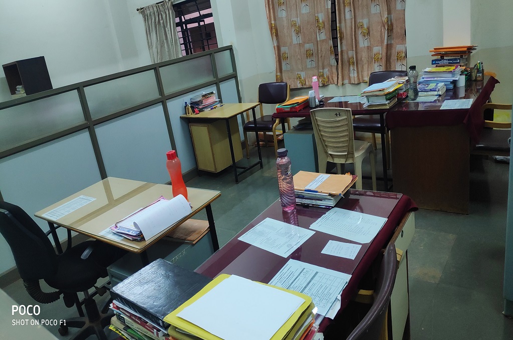 Classrooms at kle nursing college